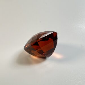 29.92 carat cushion-cut Citrine with checkerboard crown